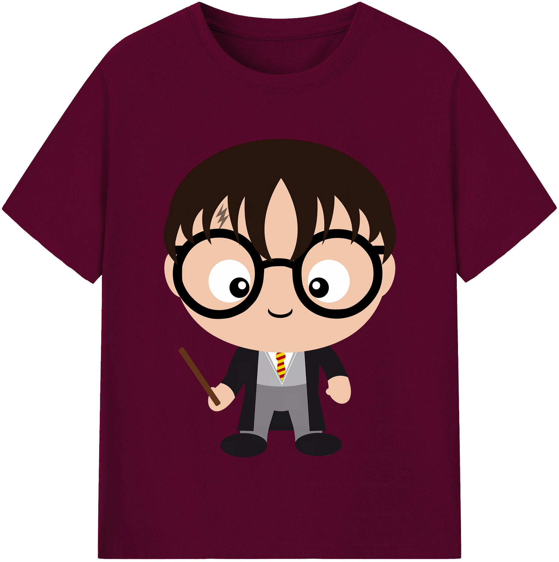 （画像用） Harry Potter ハリー・ポッターシリーズ レディースカジュアルプリントTシャツ（綿100％）